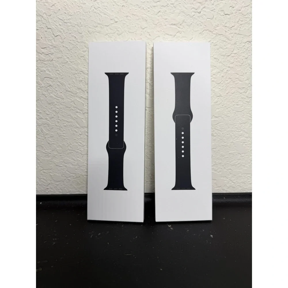 Apple Black Sport Band Set for Apple Watch